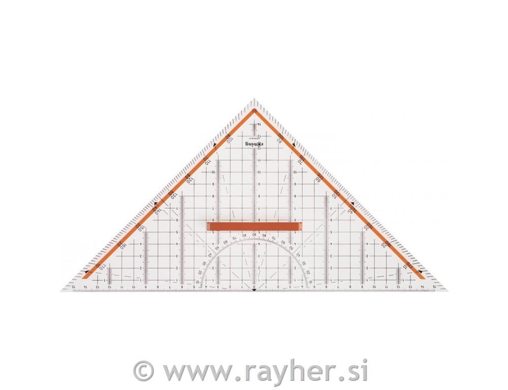 Geotrikotnik Rotring Centro 32 cm