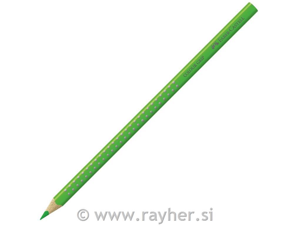 Barvica Faber Castell Grip zelena
