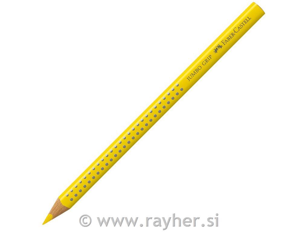 Barvica Faber Castell Grip Jumbo rumena