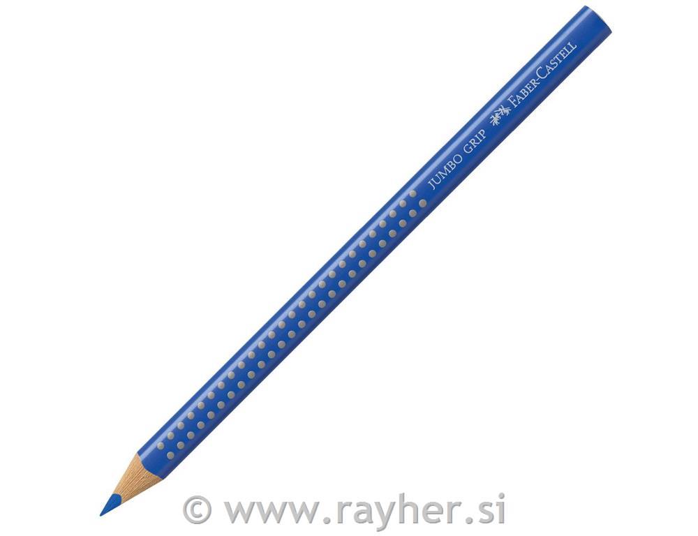 Barvica Faber Castell Grip Jumbo modra