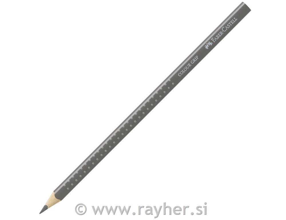 Barvica Faber Castell Grip siva
