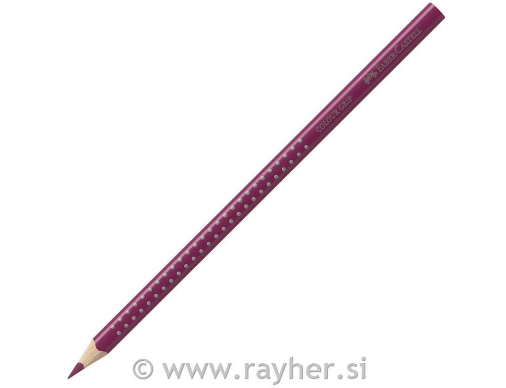 Barvica Faber Castell Grip tem.vijolična