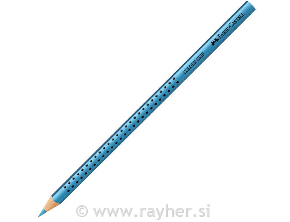 Barvica Faber Castell Grip kov.modra