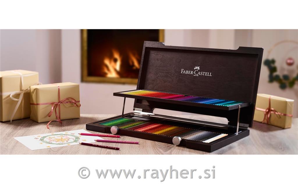 Barvice Polychromos set 120 lesen kovček