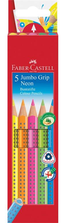 Barvice Faber-Castell Grip Neon 5/1