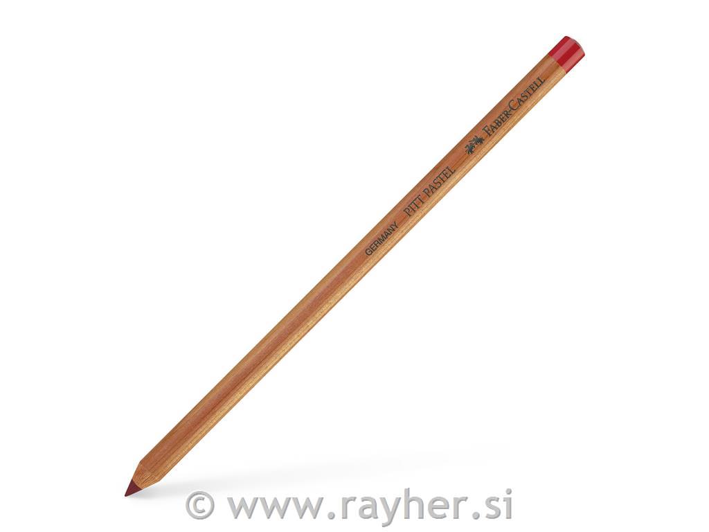 Pastelni svinčnik PITT 225 dark red