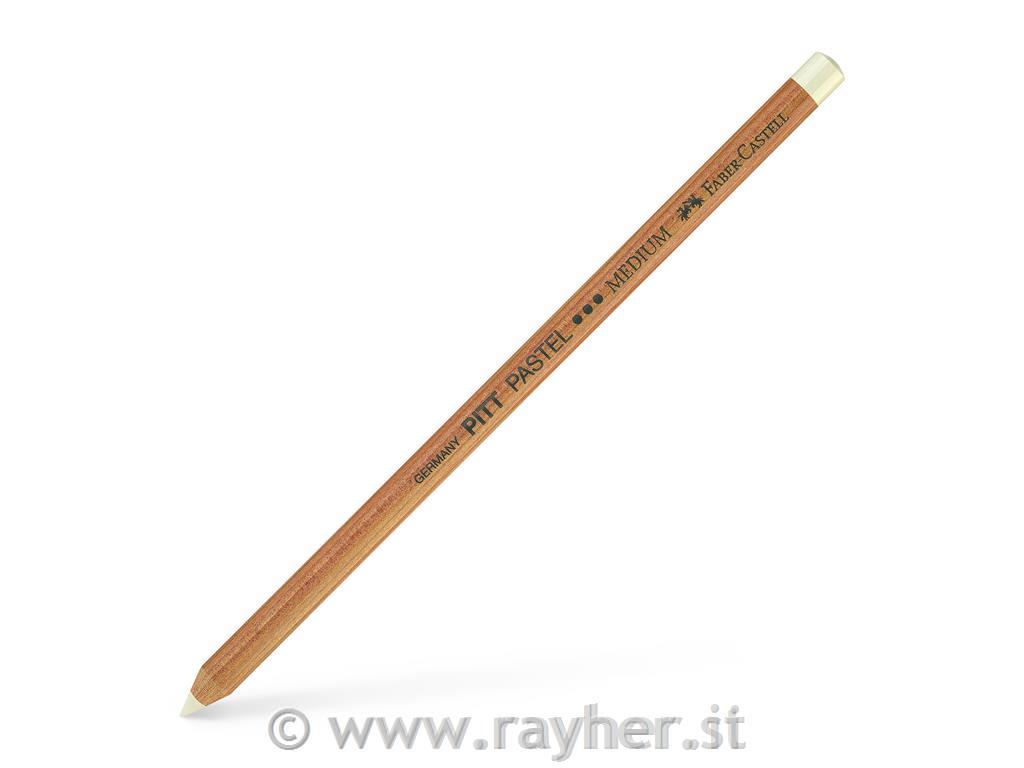 Pastelni svinčnik PITT 101 white medium