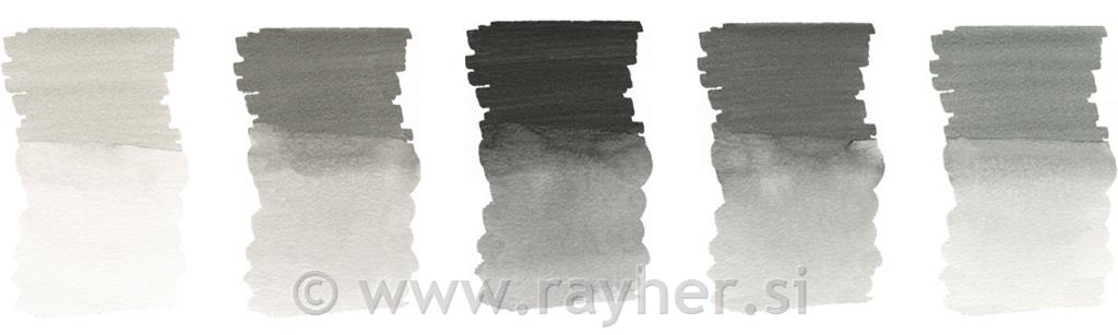 Akvarelni flomastri A.Dürer set 5 Grey Tones