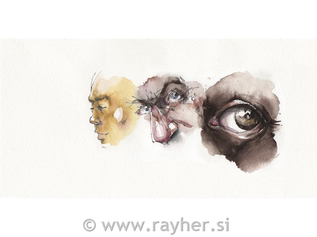 Watercolour Markers A.Dürer set 5Portrait