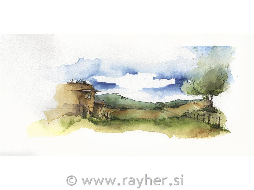 Akvarelni flomastri A.Dürer set 5 Plein Air