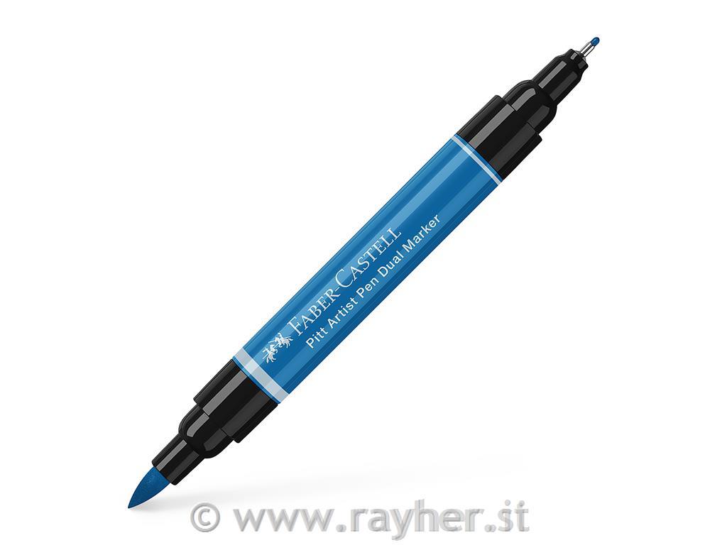 PITT Artist Pen Dual Marker 110; Phthalo Blue
