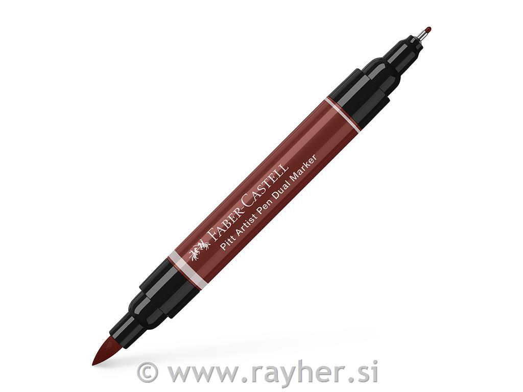 PITT Artist Pen Dual Marker 192; India Red