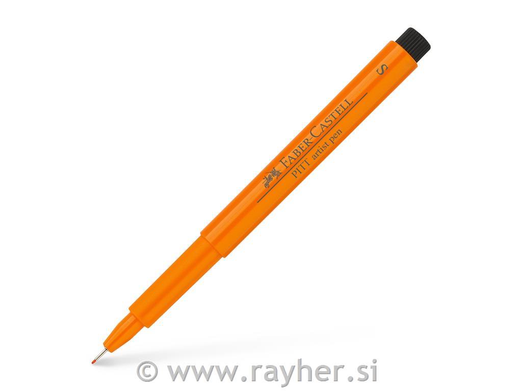 xxxPITT artist pen S 113 orange glaze