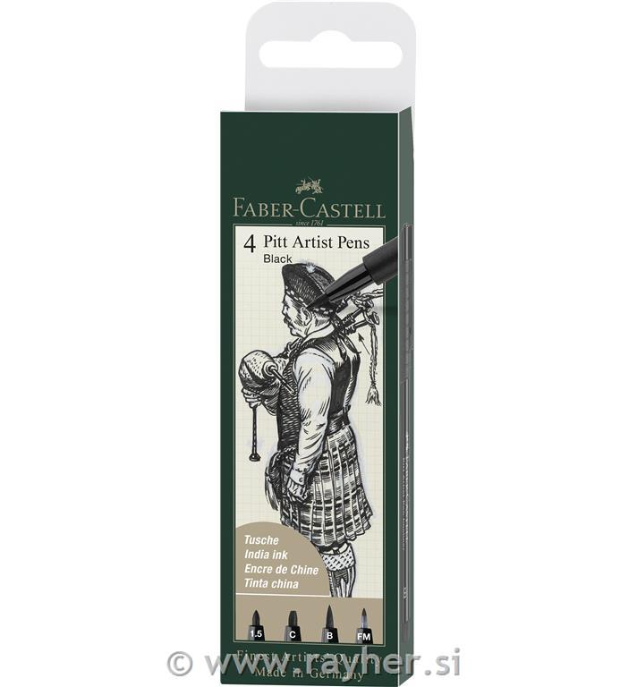 PITT artist pen 199 set 4