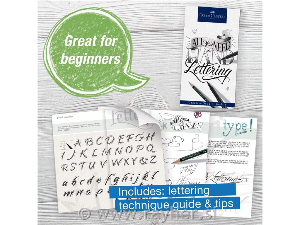 PITT marker Lettering set 9