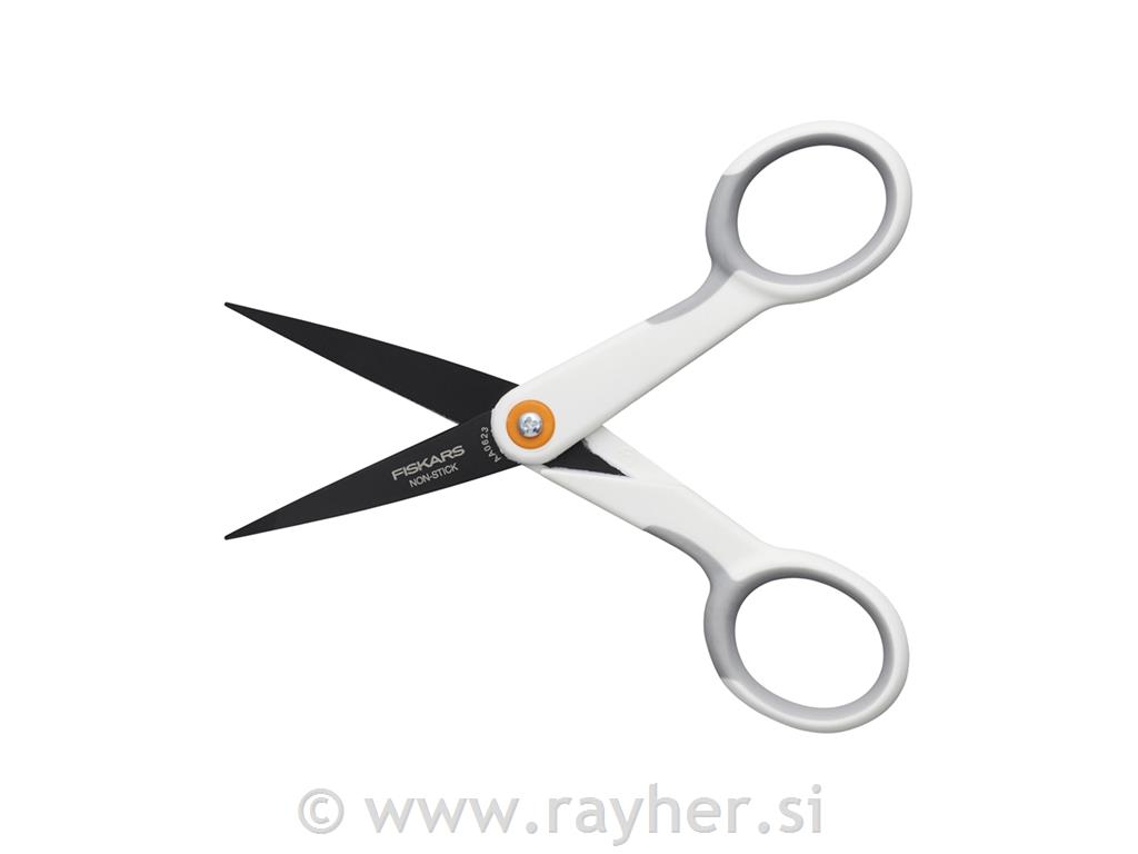 FISKARS škarje nelepljive "Non-stick", 21cm