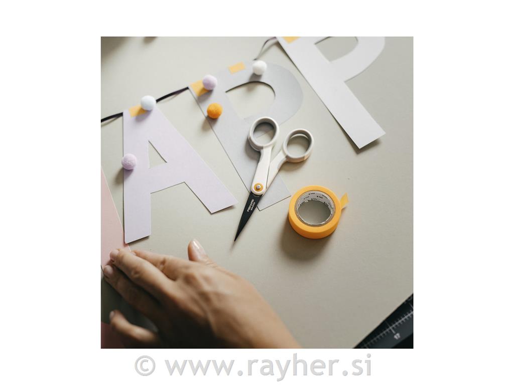 FISKARS škarje nelepljive "Non-stick", 21cm