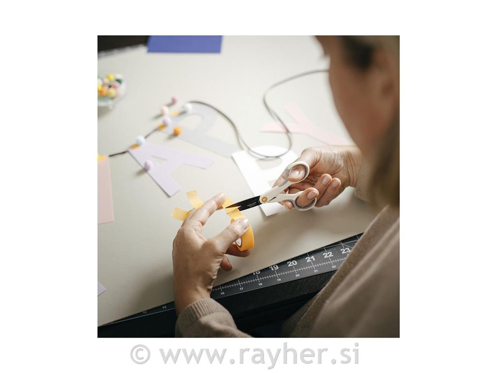 FISKARS škarje nelepljive "Non-stick", 21cm