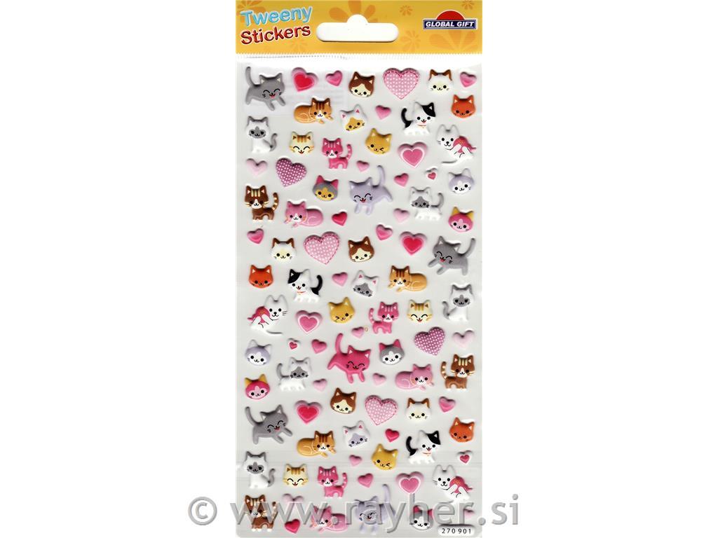 NALEPKE TWEENY 9X17.5CM 270901, MINI MUCKI