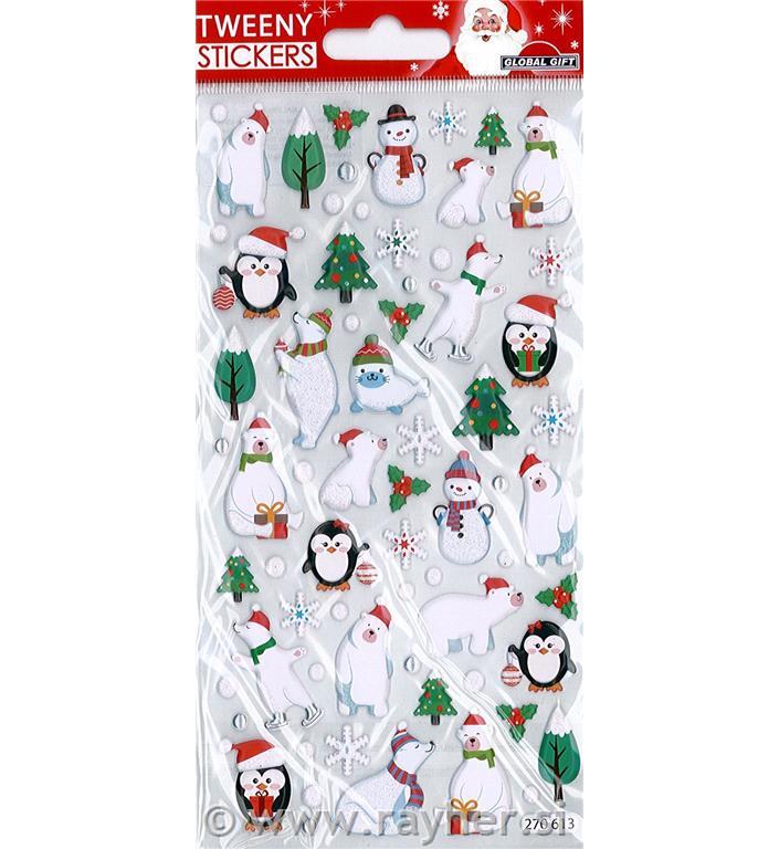 NALEPKE TWEENY 9X17.5CM 270613, NA SEVERNEM POLU