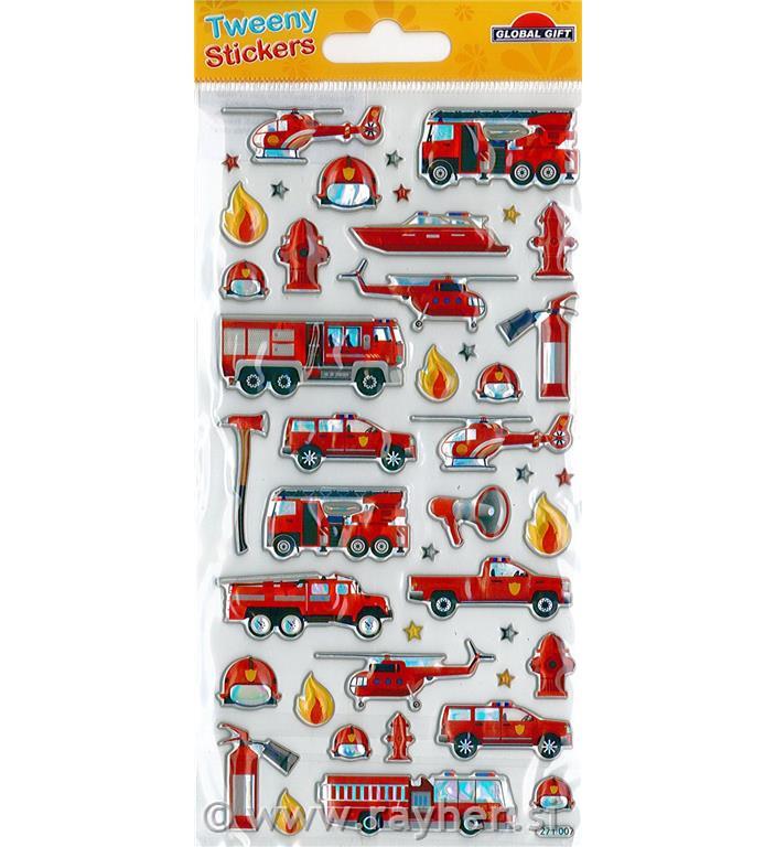 NALEPKE TWEENY 9X17.5CM 271007 GASILCI