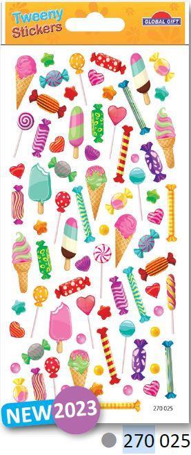 Nalepke Tweeny 9 x 17.5 cm 270025, Posladki