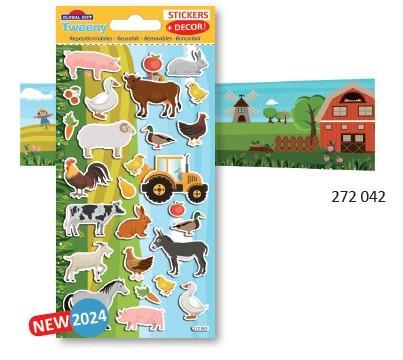 Nalepke Tweeny 9 x 17.5 cm 272042