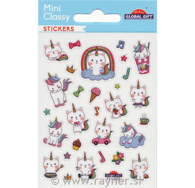 NALEPKE SB7 7.5X10CM, BABY SAMOROGI