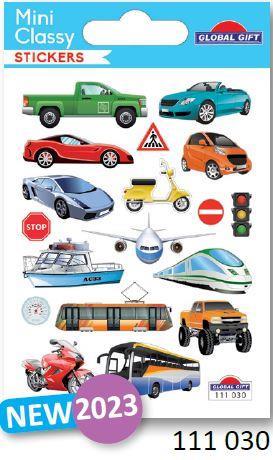 Nalepke SB7 7.5x10 cm 111030, Prevozna sredstva