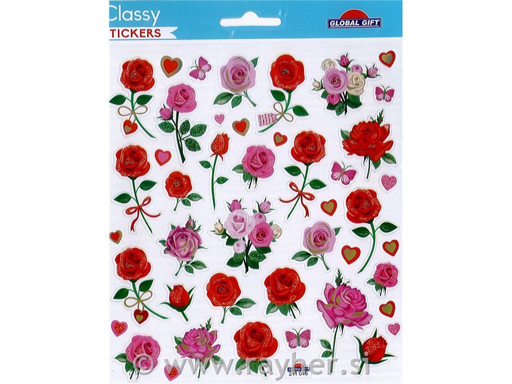 NALEPKE SB15 15X17CM 211015, VRTNICE