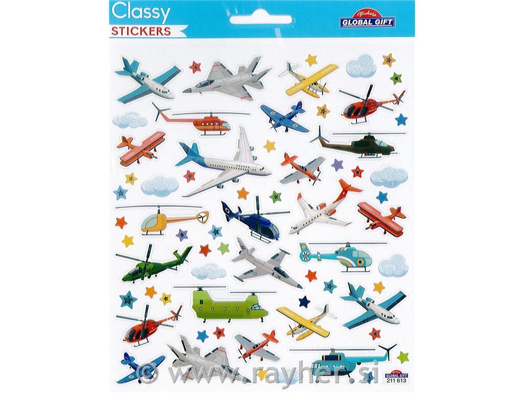 NALEPKE SB15 15X17CM 211613, LETALA