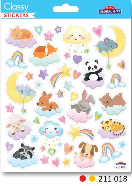 NALEPKE SB15 15X17CM 211018, SANJE