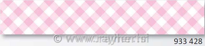 Washi Tape, roza karo, 933428