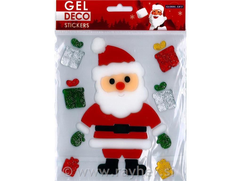 Nalepke gel, XMAS, 15x17 cm, 310570