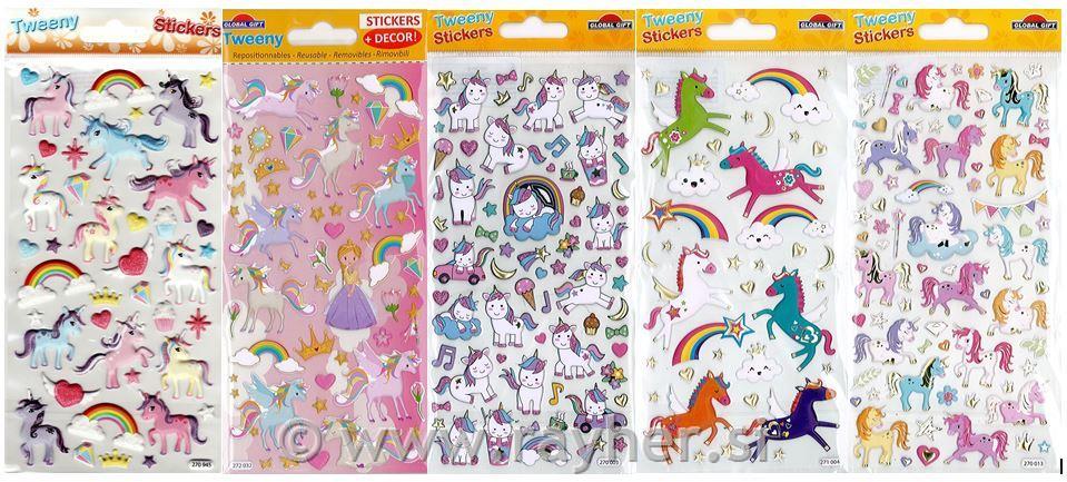 Nalepke Tweeny - Samorogi, set 5