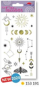 Nalepke TATOO 9 x 15 cm 153191