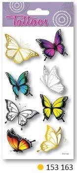 Nalepke TATOO 9 x 15 cm 153163