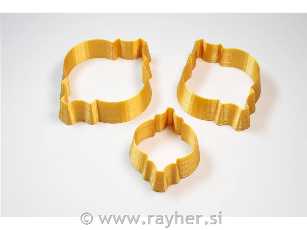 Izsekovalci lampijon 33-51 mm set 3