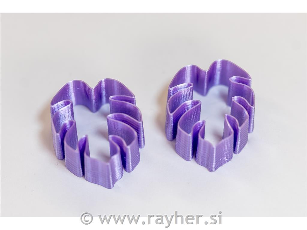 Izsekovalci monstera L+D 27 mm set 2