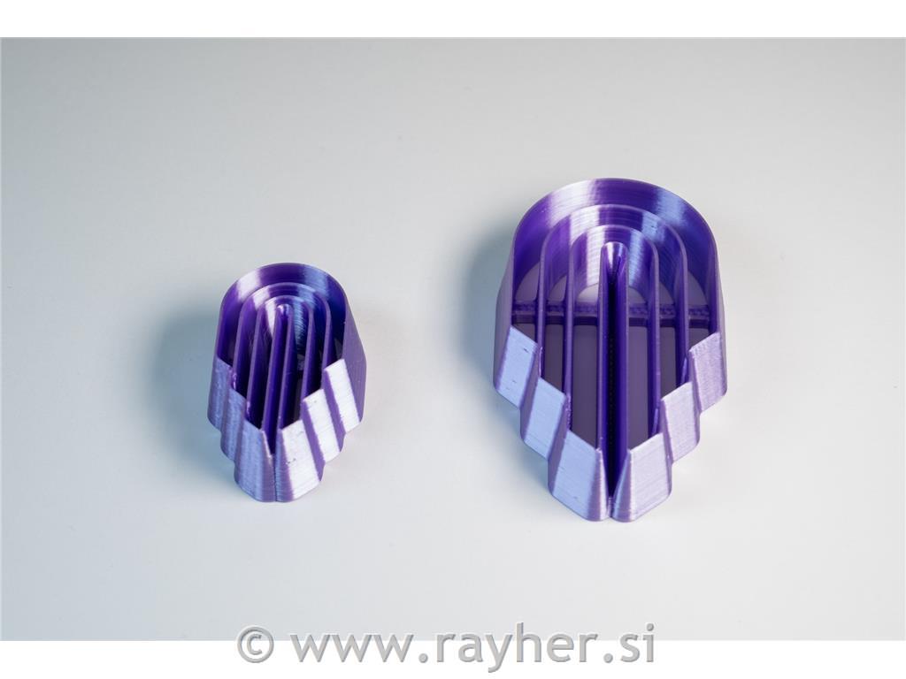 Izsekovalci mavrica 30-50 mm set 2