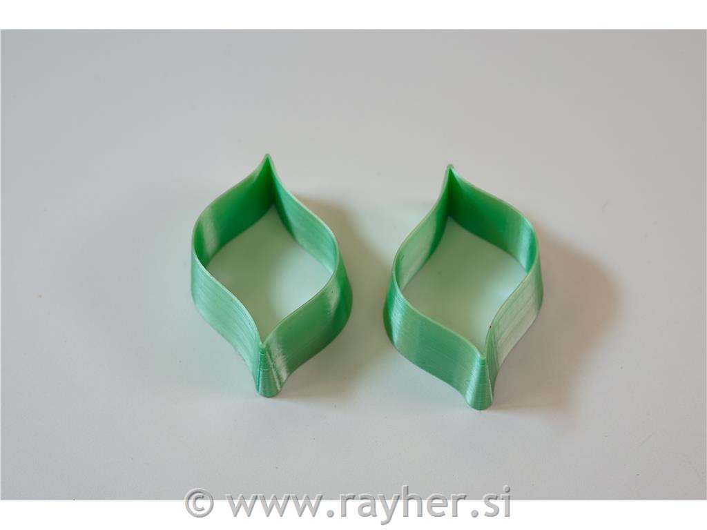 Izsekovalci kratka vijuga, 32 mm