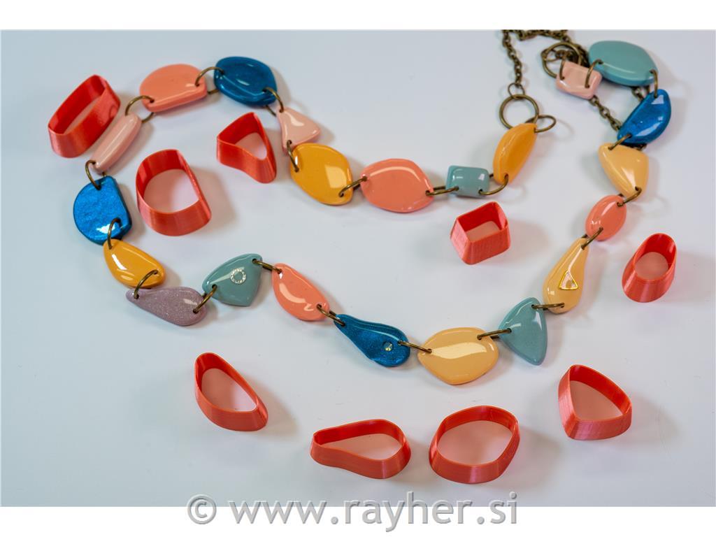 Izsekovalci organske oblike set 10