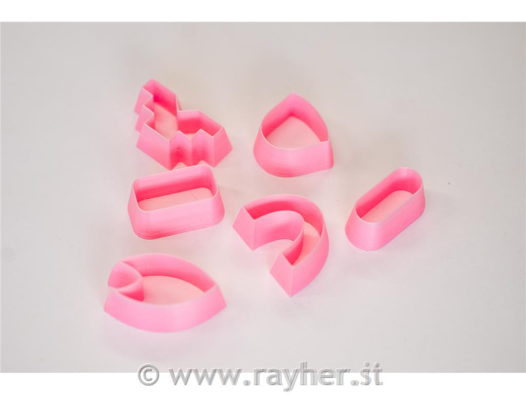 Izsekovalci mix avgust 22-30 mm set 6