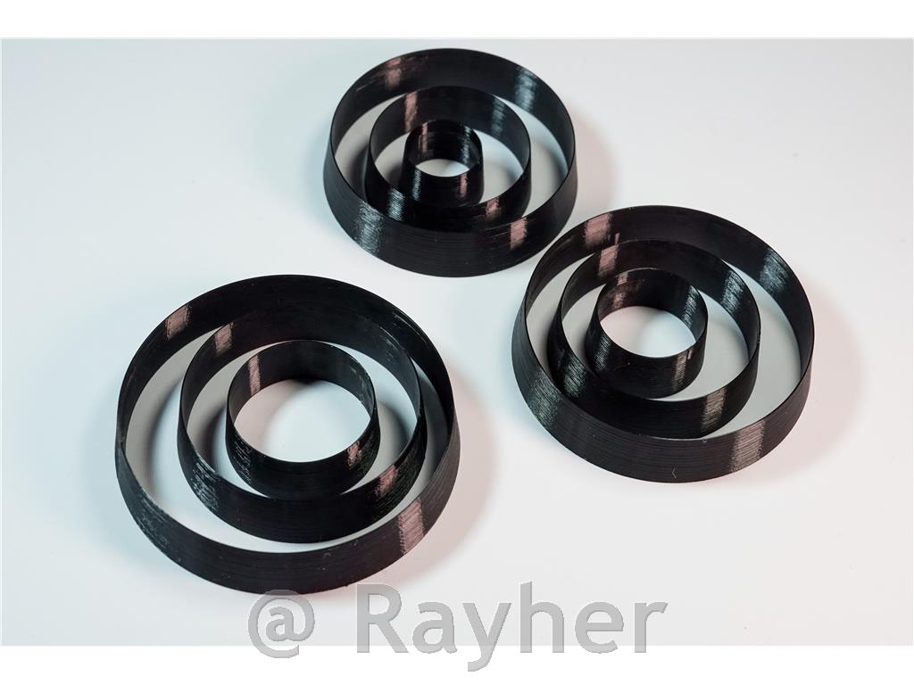 Izsekovalci krogi 16-64mm set 9