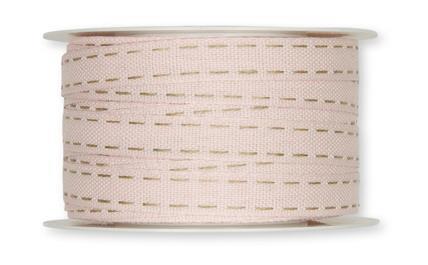 TRAK S ŠIVI, ROZA/NATUR ŠIVI, 12MM, 1M