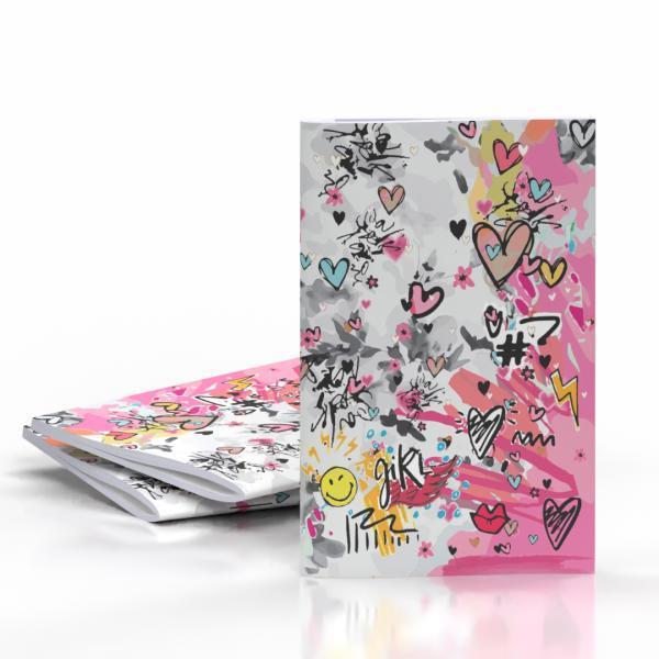 Zvezek KAOS črtni, 52-listni, 1 kos