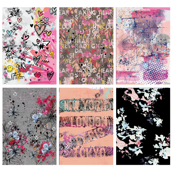 Zvezek KAOS črtni, 80-listni, 1 kos