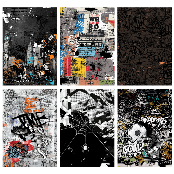 Zvezek KAOS brezčrtni, 52-listni, 1 kos