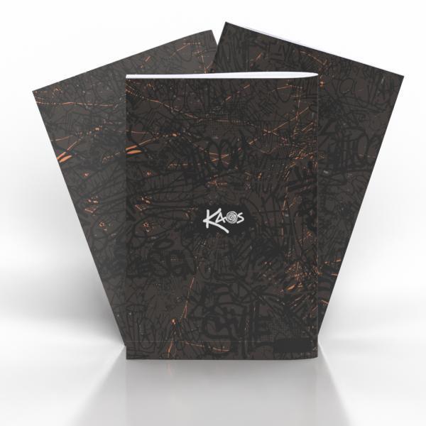 Zvezek KAOS brezčrtni, 52-listni, 1 kos