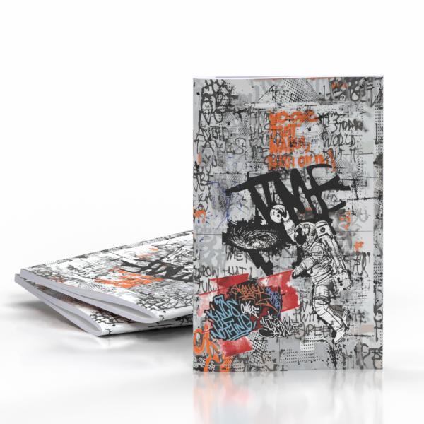 Zvezek KAOS brezčrtni, 52-listni, 1 kos